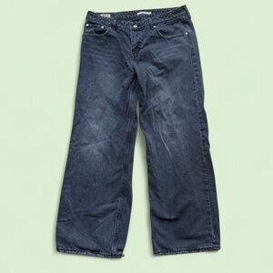 Levi’s low loose Dark charcoal Denim Jeans